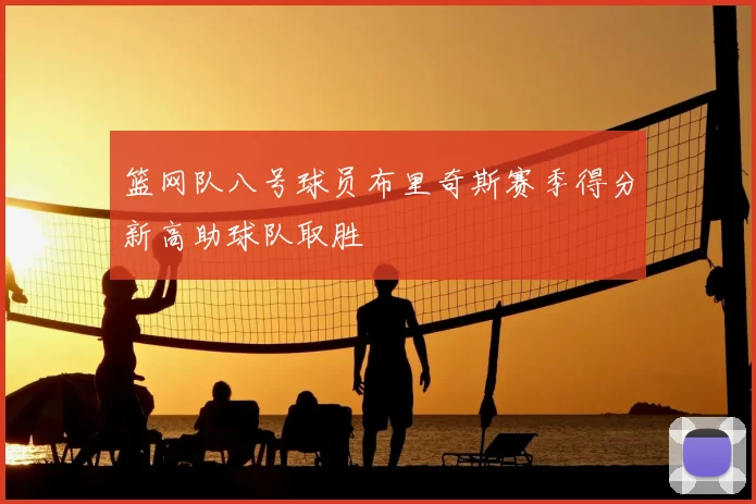 篮网队八号球员布里奇斯赛季得分新高助球队取胜